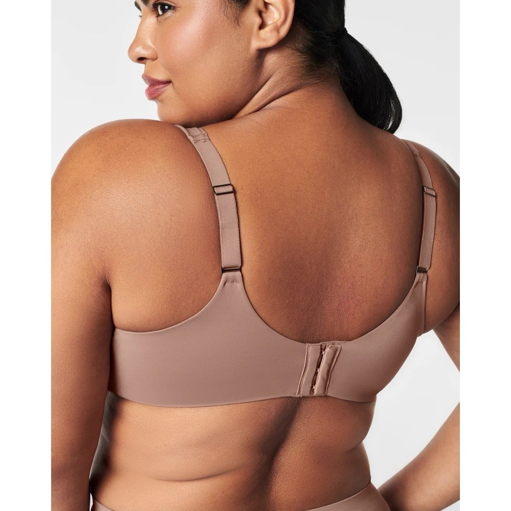 SPANX Low Profile‎ Minimizer Bra In Cafe Au Lait Size 40G - Picture 3 of 13